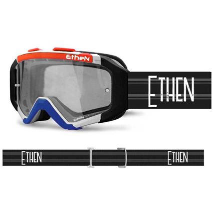 Ethen 05r Vintage Off-road Goggles Preto Photochromic Grey/CAT1-3