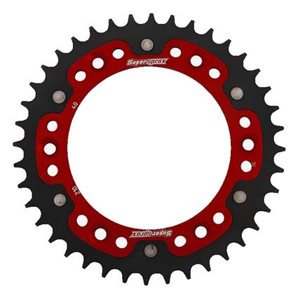 Supersprox Stealth 40d Rst210x40red Rear Sprocket Vermelho 40t