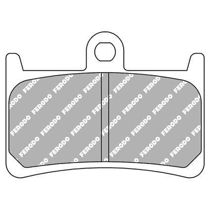 Ferodo Fdb605st Sinter Sintered Disc Brake Pads Transparente