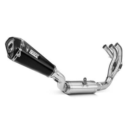 Mivv Delta Race Yamaha Mt-09/sp/fz-09 2021-23 Full Line System Prateado