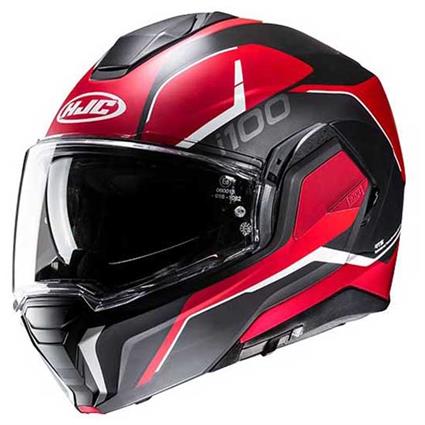 Hjc I100 Lorix Convertible Helmet Vermelho,Preto XS