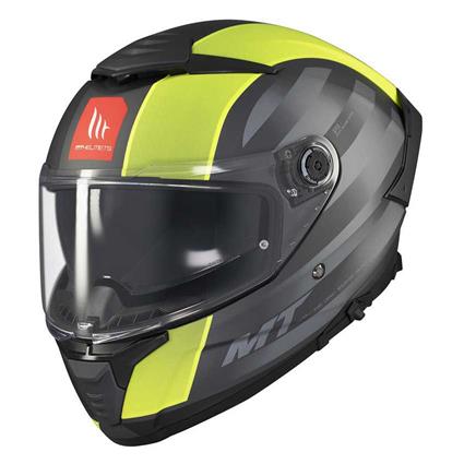 Mt Helmets Thunder 4 Sv Threads Full Face Helmet Cinzento L