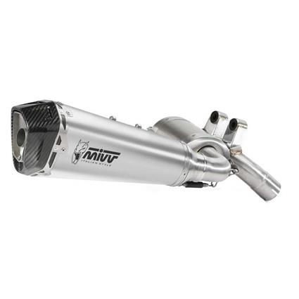 Mivv Delta Race Bmw F 900 R 2020-24 Slip On Muffler Prateado