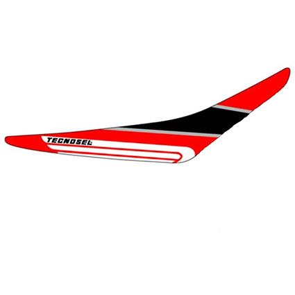 Tecno-x Honda Cr250r 2000-2001 Side Grip Pad Vermelho