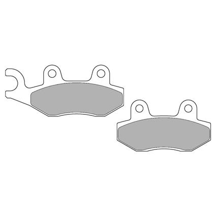 Ferodo Fdb497sg Off-road Sintered Disc Brake Pads Prateado