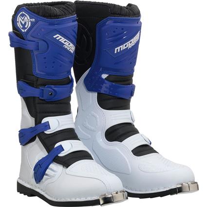Moose Soft-goods Qualifier Off-road Boots Azul EU 47 Homem