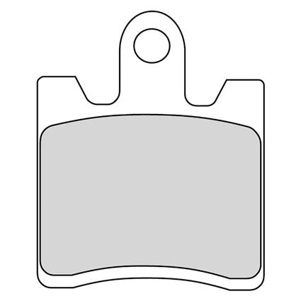 Ferodo Fdb2085sm Sinter Sintered Disc Brake Pads Transparente