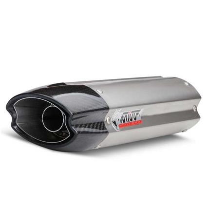Mivv Suono Kawasaki Zx-6 R 2007-08 Slip On Muffler Prateado