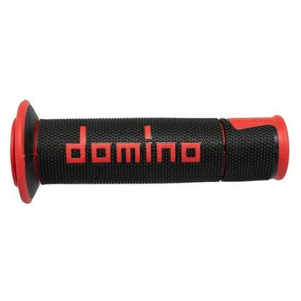 Domino On Road Racing Opened End Grips Preto 22mm / 120mm