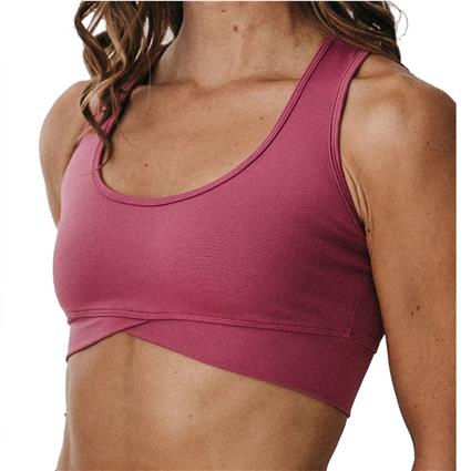 Ginadan Studio Sports Top High Support Rosa XS Mulher