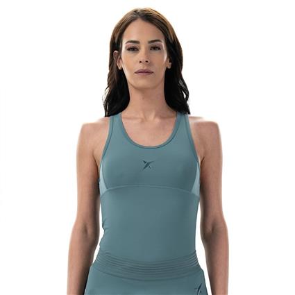 Drop Shot Brisa Sleeveless T-shirt Verde S Mulher