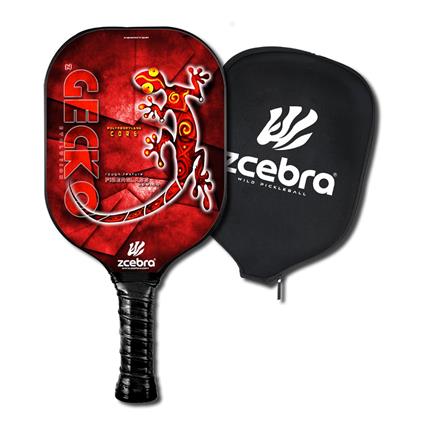 Zcebra Pickleball Zgecko Pickleball Paddle Vermelho