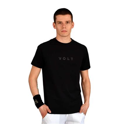 Volt Padel Performance Short Sleeve T-shirt Preto L Homem