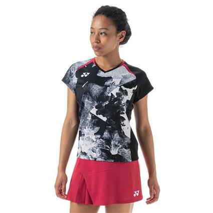 Yonex 20707 Short Sleeve Polo Colorido S Mulher