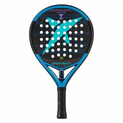 Drop Shot Explorer Pro Control Padel Racket Azul 360-370 gr