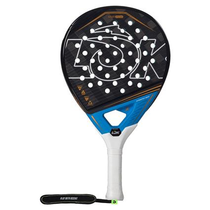 Lok Maxx Flow Padel Racket Prateado 360-375 gr