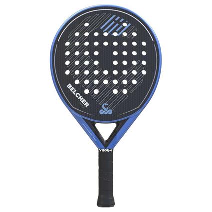 Vibor-a Belcher Classic Fiber Padel Racket Azul,Preto