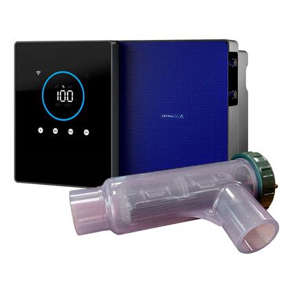 Astralpool Clear Connect Scalable 40 G/h Up To 180m³ Salt Water Chlorinator System Transparente