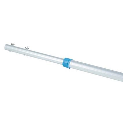 Astralpool Classic 2.5-5m Reinforced Telescopic Pole Prateado 2.5-5m
