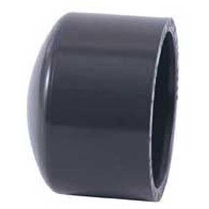Cepex 01954 Pvc Ø160 Cap Solvent Socket Prateado