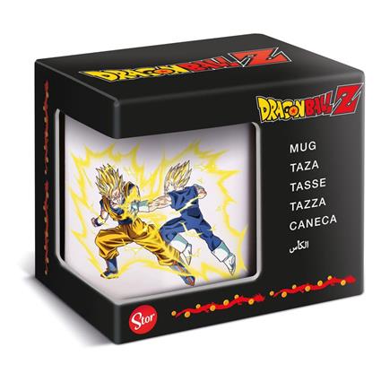 Storline Dragon Ball Z Umkarton Goku & Vegeta Super Saiyan 325ml 6 Units Cup Dourado