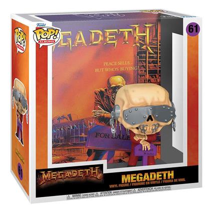 Funko Megadeth Pop! Albums Psbwb 9 Cm Figure Transparente