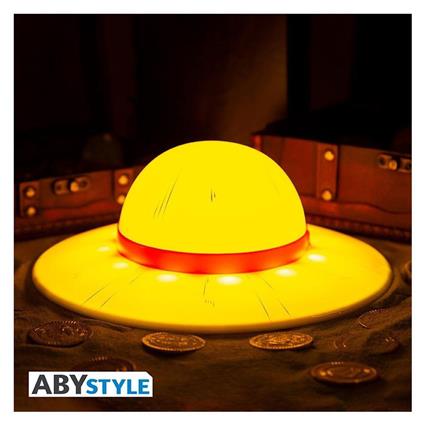 Abystyle Strawhat Luffy One Piece Lamp Vermelho