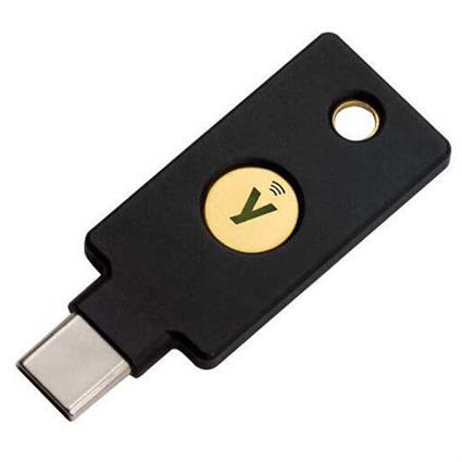 Yubico Yubikey 5c Nfc Usb-c Physical Security Key Prateado