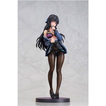 Daiki Kougyo 1/7 Majime-chan Illustration By Retake 24 Cm Original Character Statue Azul