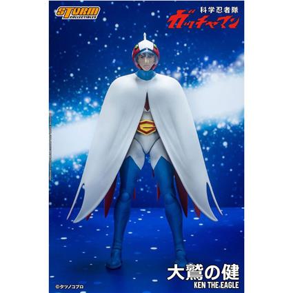 Storm Collectibles Gatchaman Action 1/12 Ken The Eagle 18 Cm Figure Azul