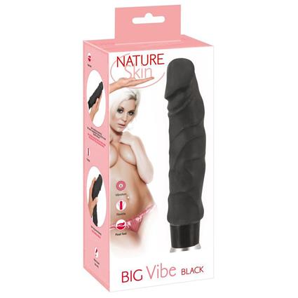 Nature Skin Big Vibe Natural Vibrator Transparente