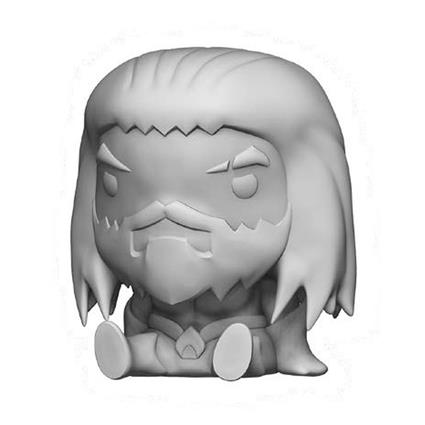 Plastoy Aquaman Chibi Dc Comics Piggy Bank Branco