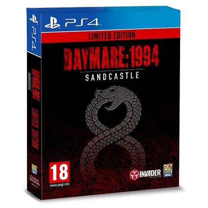 Funbox Media Ps4 Daymare 1994 Sandcastle Limited Edition Vermelho