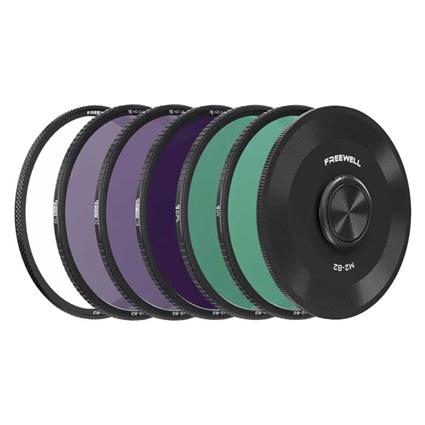 Freewell 82 Mm M2 Magnetic Quick Swap 5 Units Filter Preto