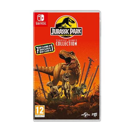 Limited Run Switch Jurassic Park Classic Games Collection Transparente