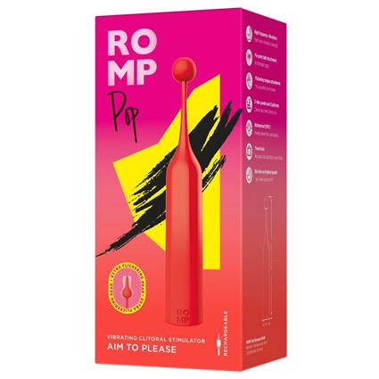 Romp Pop Mini Vibrator Transparente