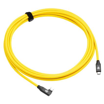 Cobra Tether 90º 5 M Usb-c To Usb-c Cable Amarelo