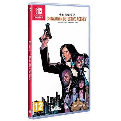 Red Art Games Switch Chinatown Detective Agency Transparente