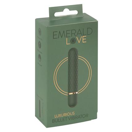 Emerald Love Luxurious Bullet Vibrator Verde