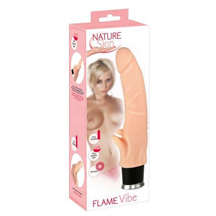 Nature Skin Flame Vibe Natural Vibrator Transparente