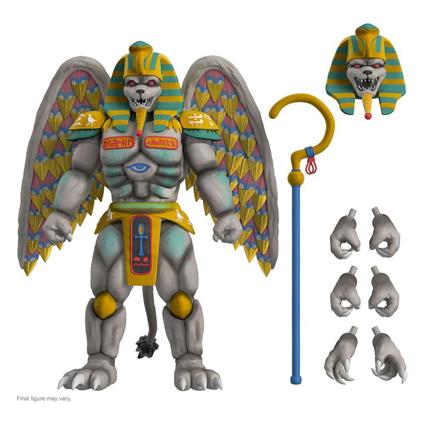 Super7 Mighty Morphin Power Rangers Ultimates Action King Sphinx 20 Cm Figure Colorido