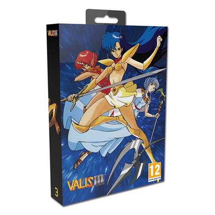 Limited Run Valis Iii Collector´s Edition Retro Videogame Colorido