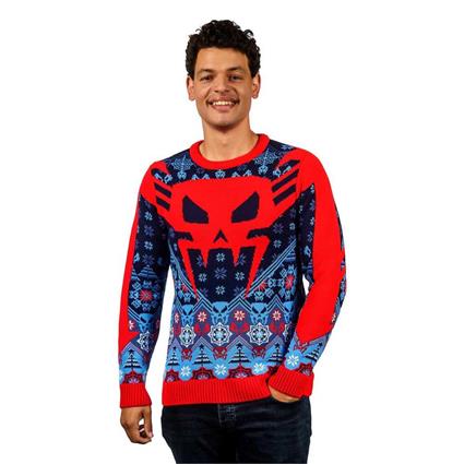 Aaa Merchandise Spiderman 2077 Christmas Sweater Vermelho M