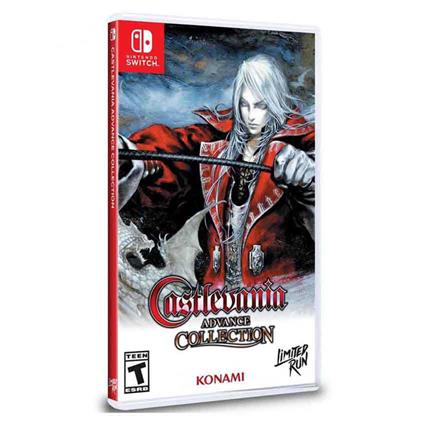 Limited Run Switch Castlevania Advance Collection Edition Harmony Of Dissonance Transparente