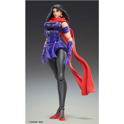 Medicos Entertainment Chozokado Lisa Lisa 15 Cm Jojo´s Bizarre Adventure Figure Roxo