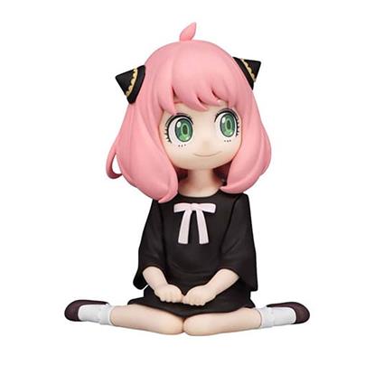 Furyu Spy × Family Noodle Stopper Pvc Anya Forger Sitting On The Floor Smile Ver. 7 Cm Figure Rosa