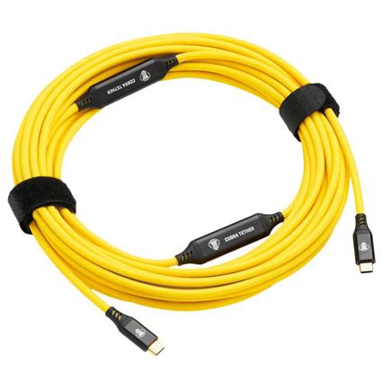 Cobra Tether Straight 10 M Usb-c To Usb-c Cable Amarelo