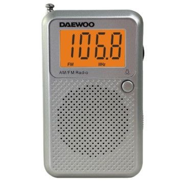 Daewoo Dw1115 Portable Radio Transparente