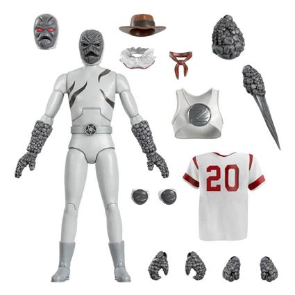 Super7 Mighty Morphin Power Rangers Ultimates Action Putty Patroller 18 Cm Figure Branco