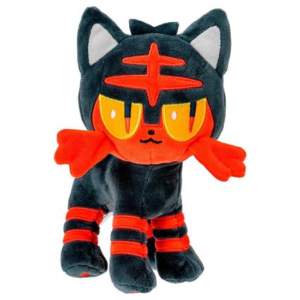 Pokemon Litten 21 Cm Teddy Laranja